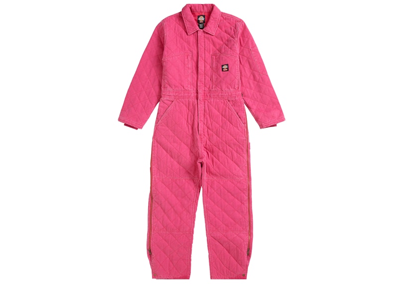 Supreme Dickies Quilted Denim Coverall Pink メンズ - FW21 - JP