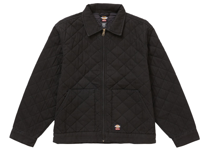 Supreme Dickies Quilted Work Jacket Black - FW21 Men's - US