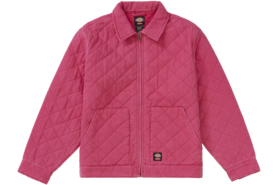 Supreme Dickies Quilted Work Jacket Pink