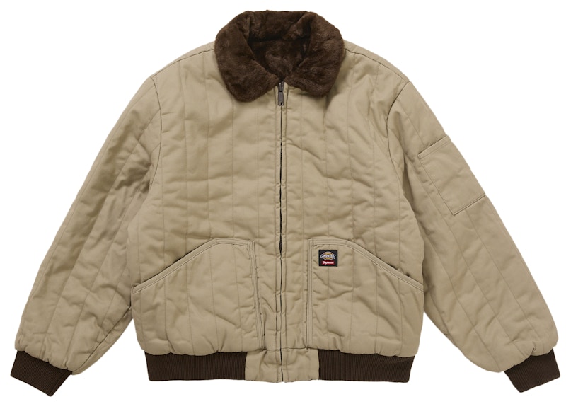 ジャケット・アウター Supreme dickies reversible quilted Supreme Dickies Reversible Quilted Faux Fur Work Jacket