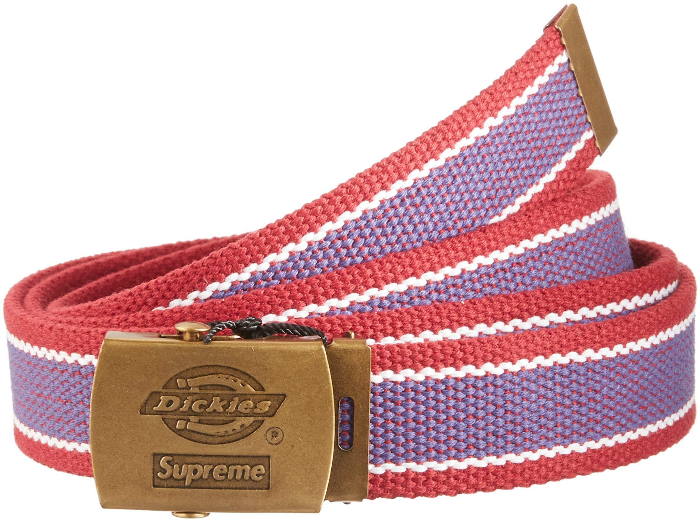 Supreme/Dickies Stripe Webbing Belt –