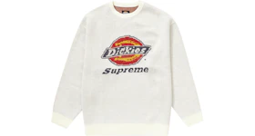 Supreme Dickies Sweater White