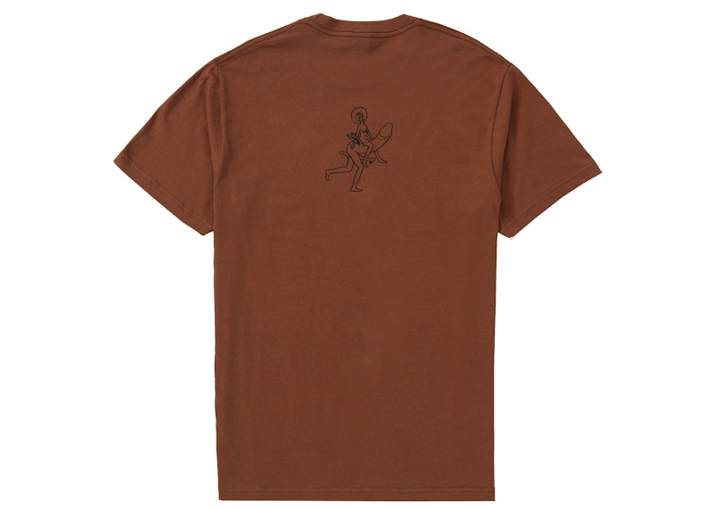 Supreme Supreme Dicks Tee Brown Men's - FW20 - US