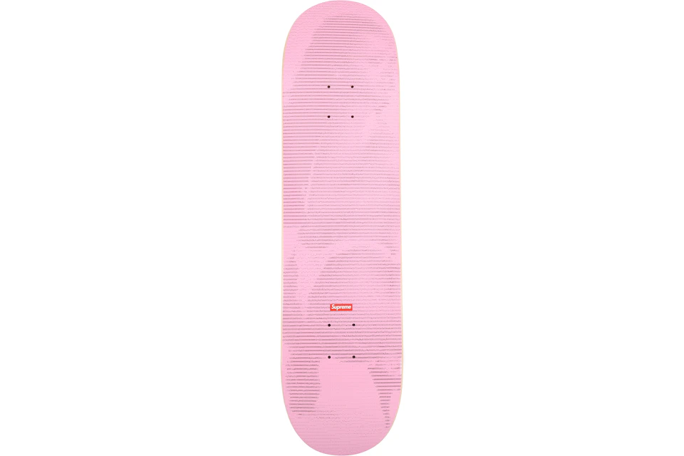 Supreme Digi Skateboard Deck Pink