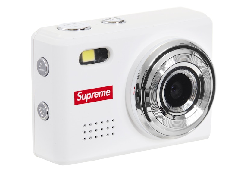 Pre-owned Supreme Digital Camera Keychain In White