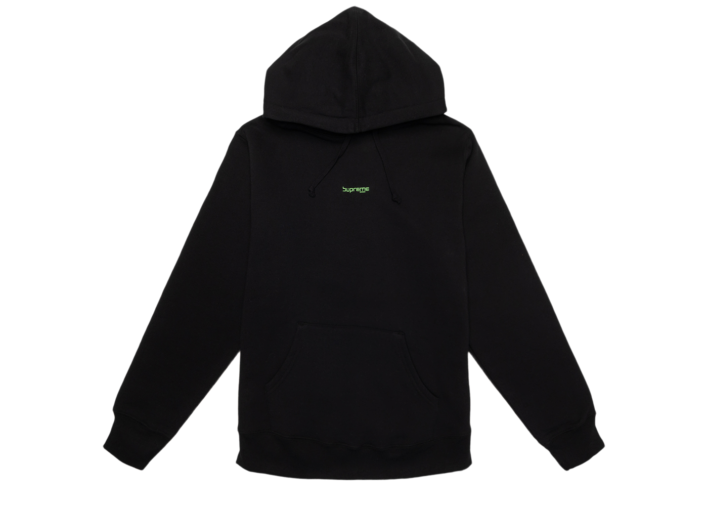 Supreme Digital Logo Hooded Sweatshirt Black