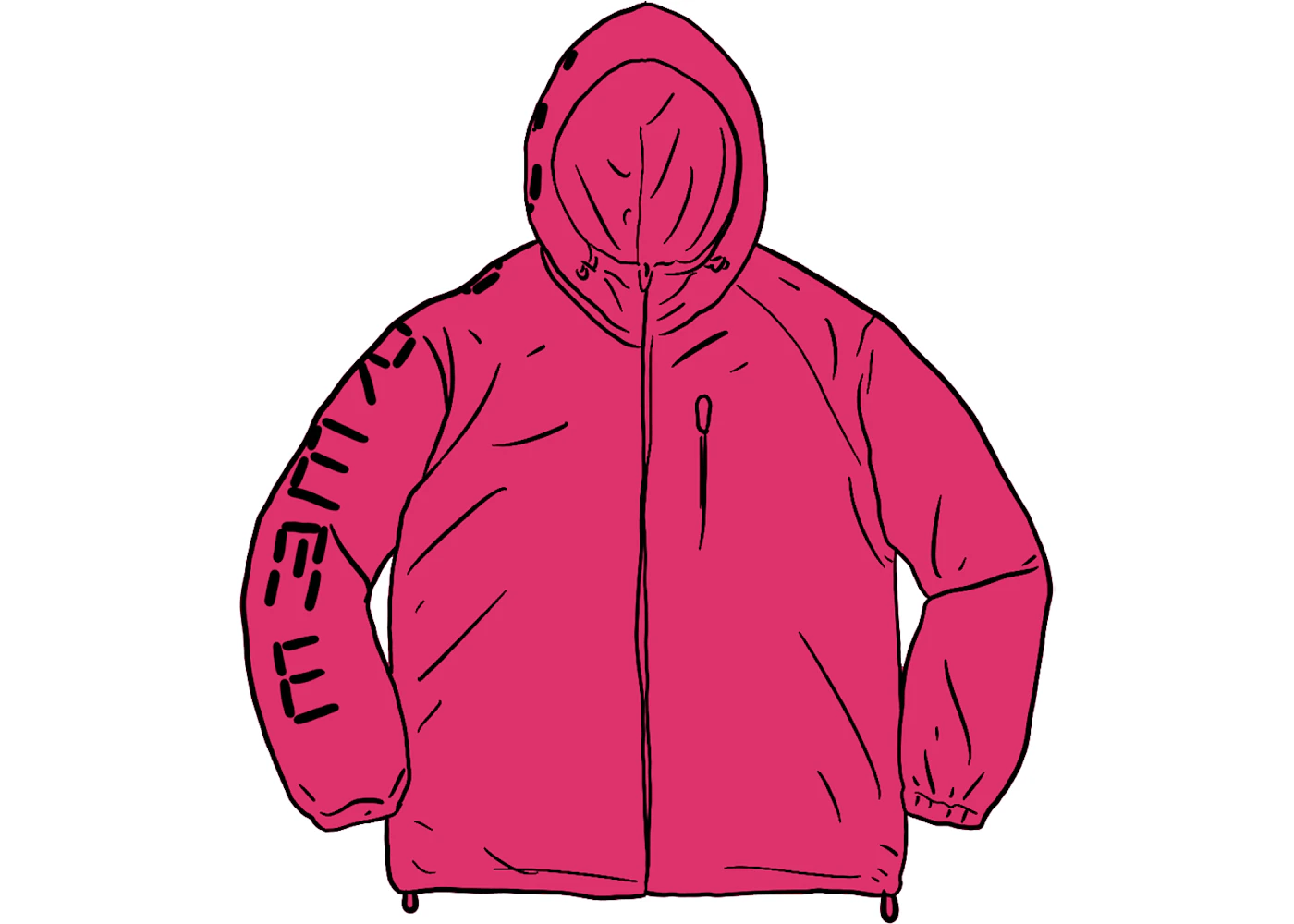 Digital logo track deals jacket