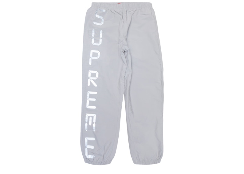 Supreme Digital Logo Track Pant Silver メンズ - SS20 - JP