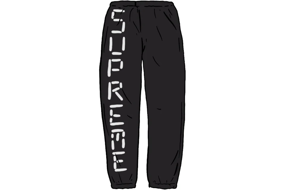 Supreme logo pants hotsell