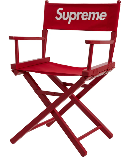 erklære Gæstfrihed lanthan Supreme Director's Chair Red - SS19