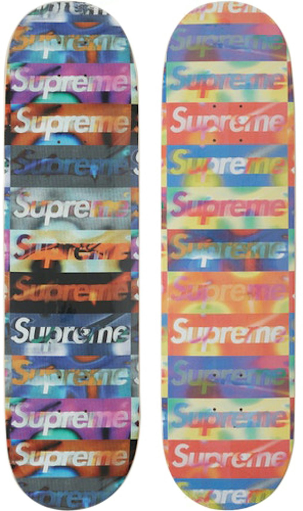 Supreme's unauthorized Louis Vuitton skate decks from 2000