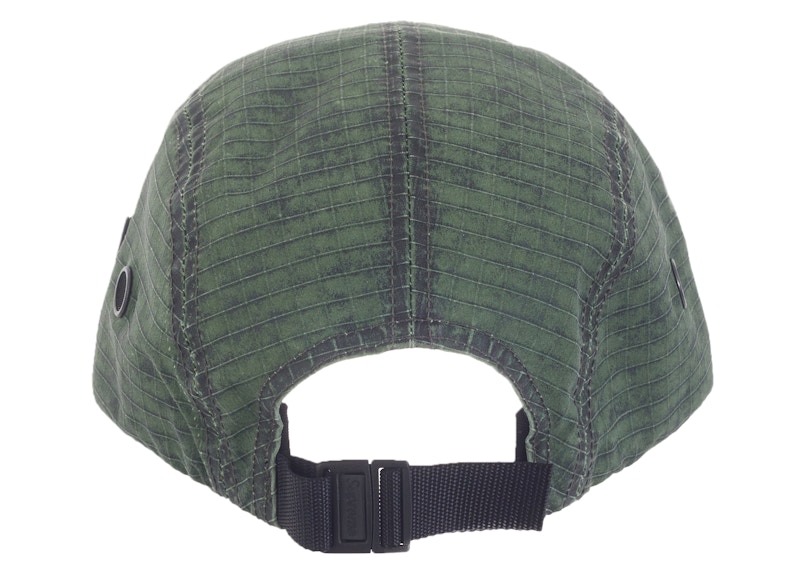 Supreme Distressed Ripstop Camp Cap Green - FW23 - US