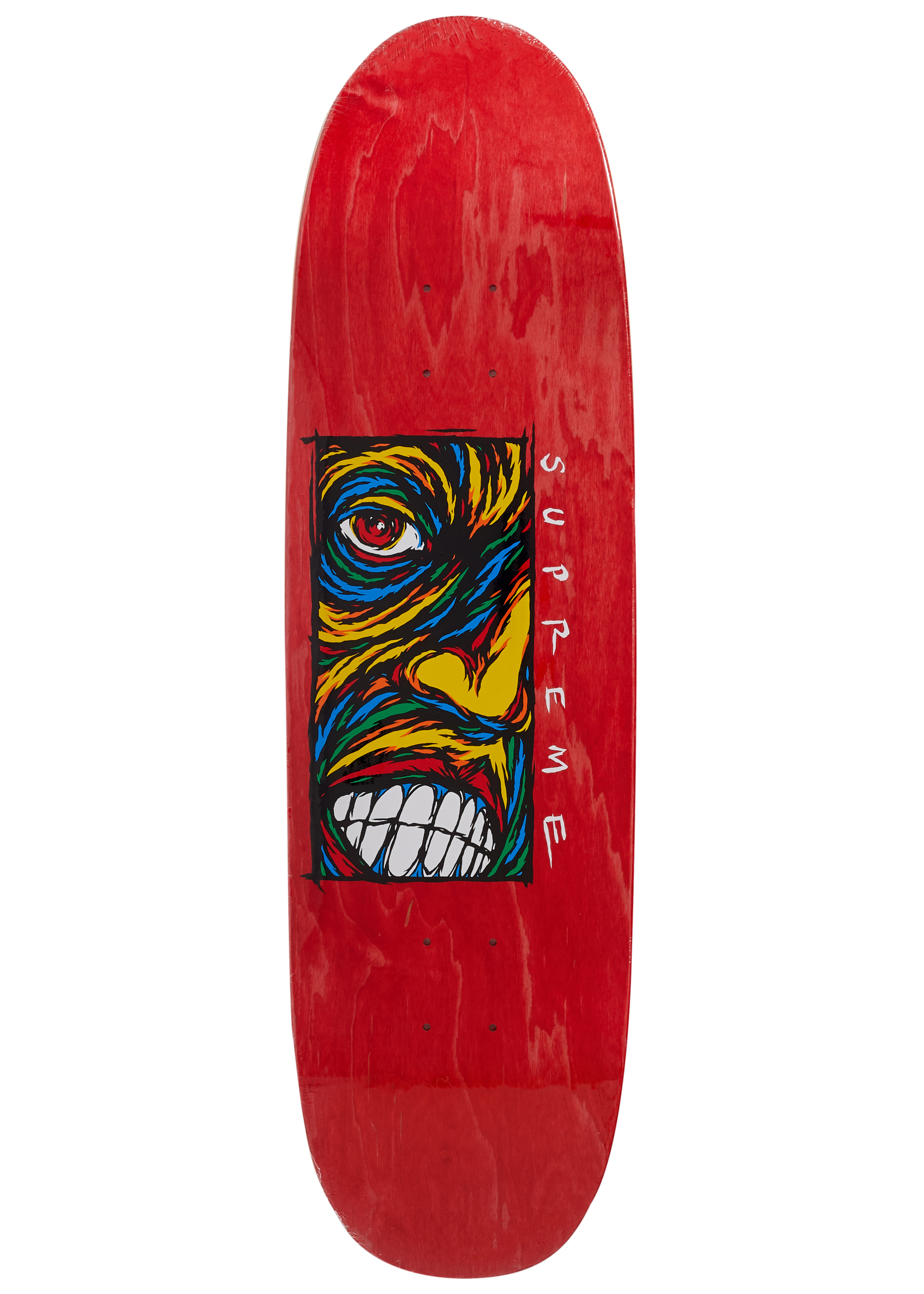 Supreme Smoke Skateboard Deck Red - FW19 - US
