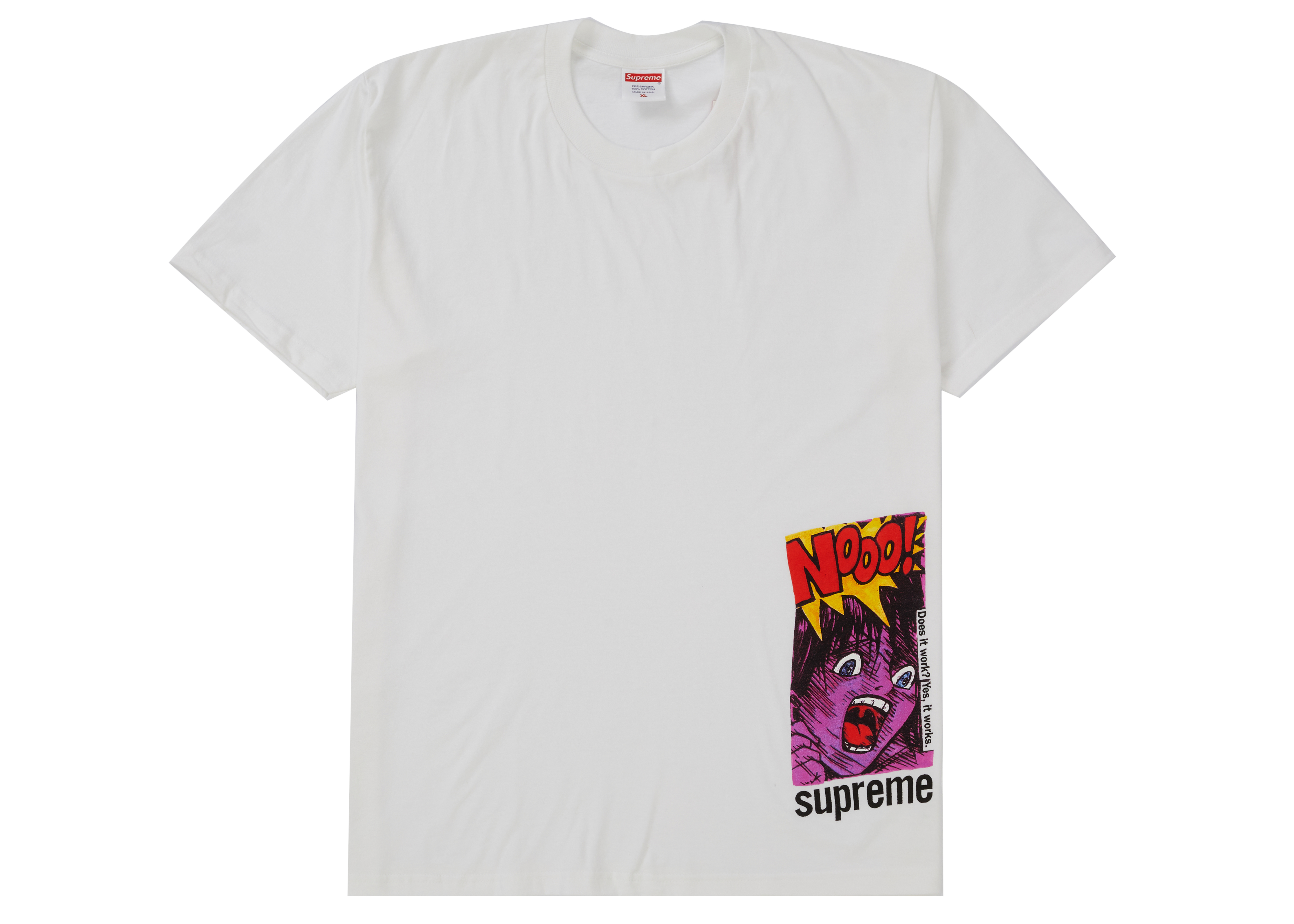 Supreme Does It Work Tee Green Men's - SS21 - US