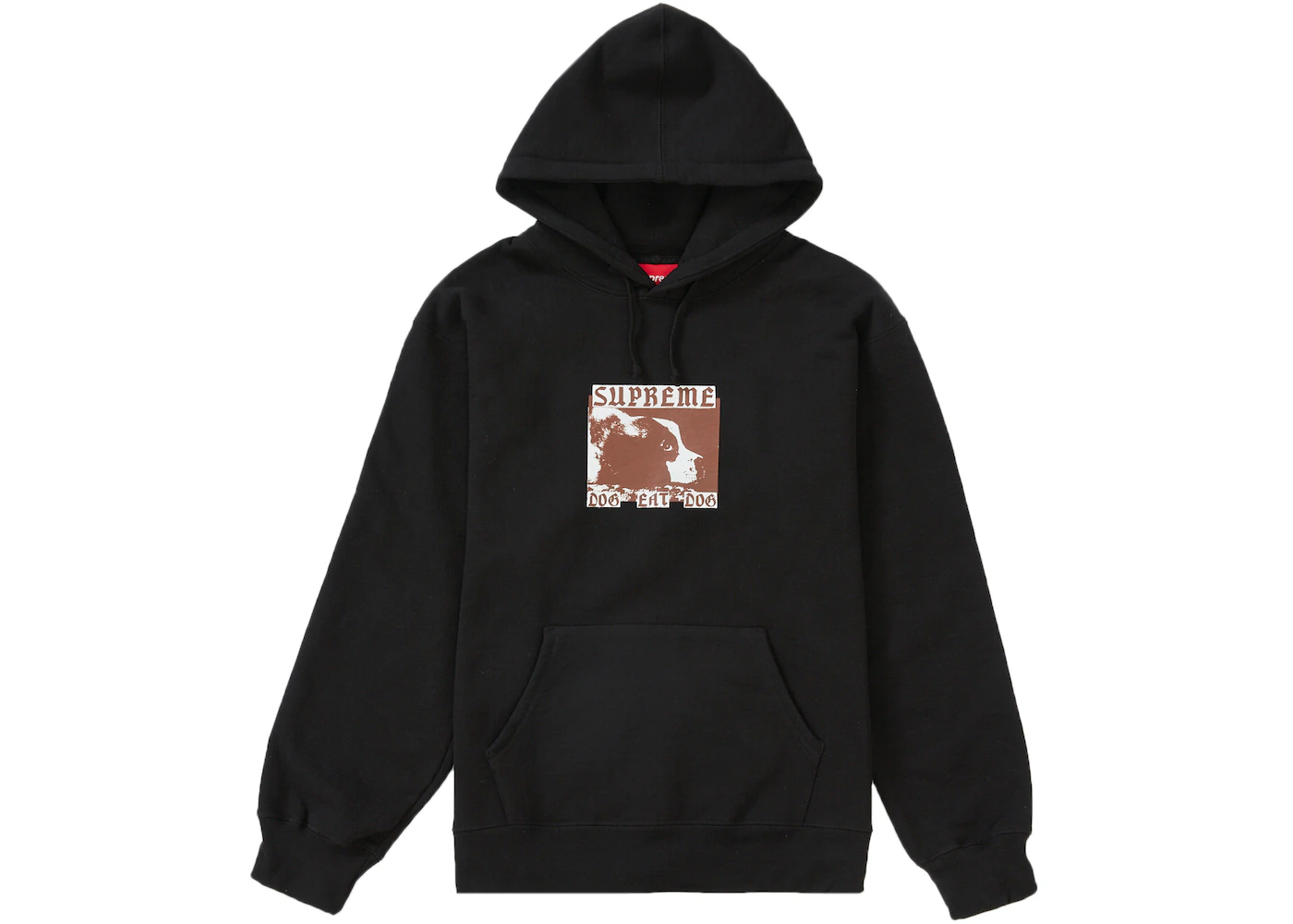 Supreme Dog Eat Dog Hooded Sweatshirt Black Hombre - SS22 - US