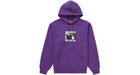 Supreme Dog Eat Dog Hooded Sweatshirt Purple