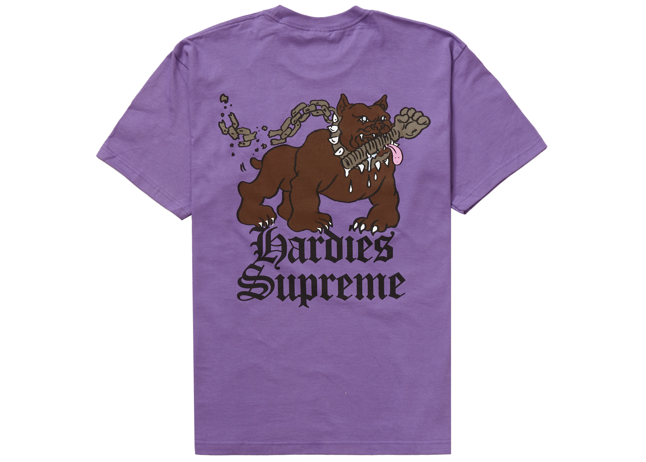 Supreme / Hardies Dog Tee Purple-