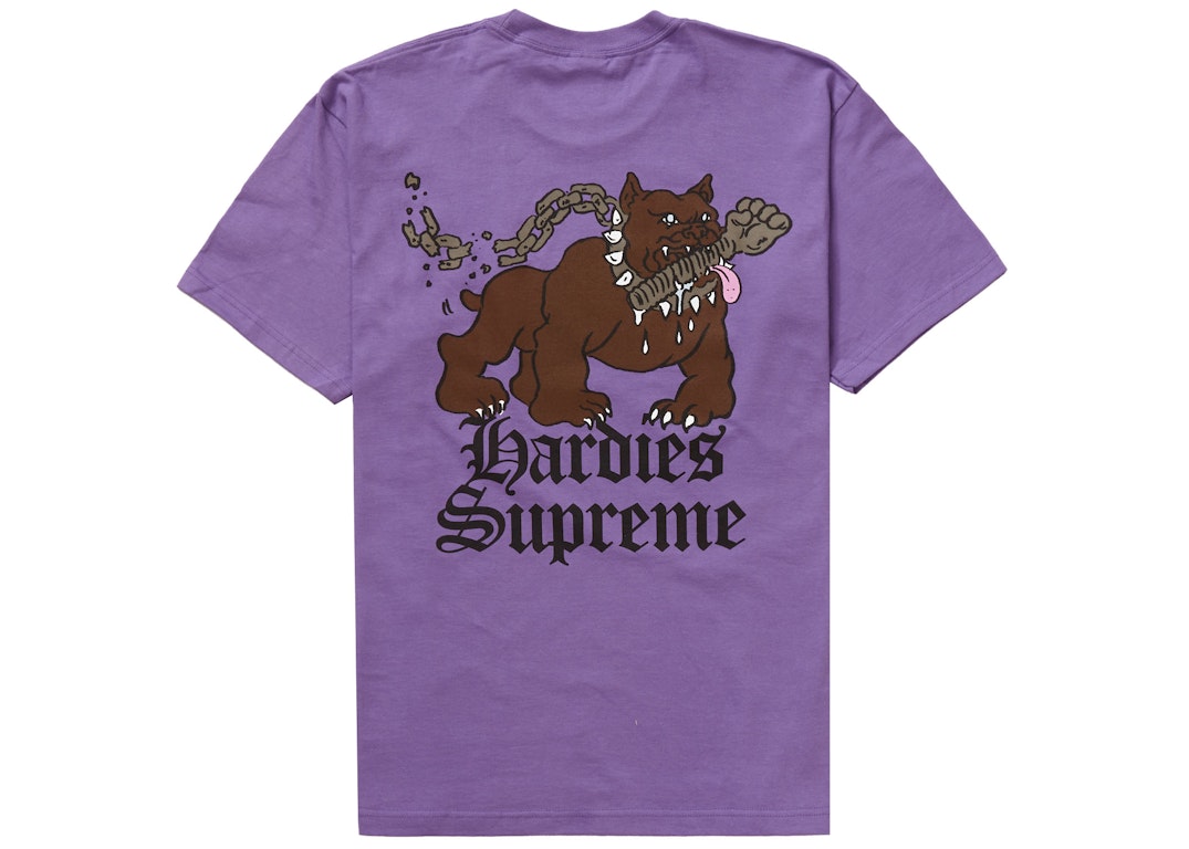 Pre-owned Supreme Dog Tee Purple