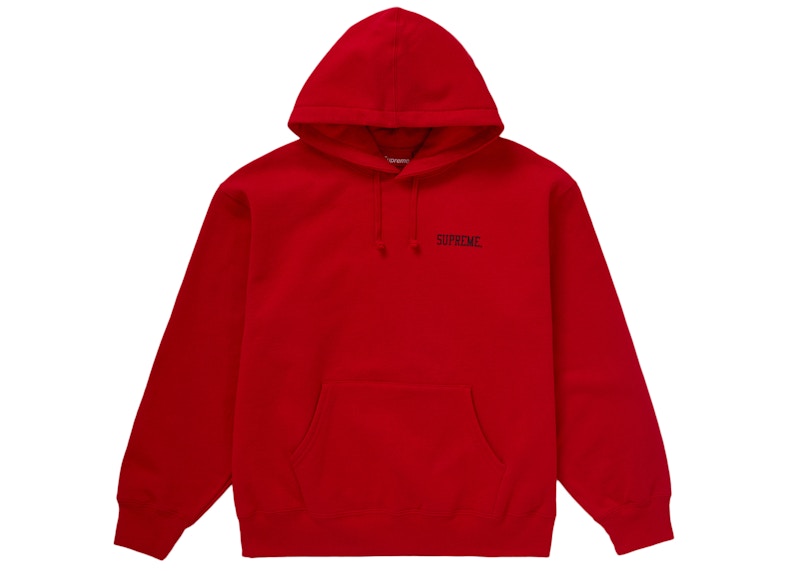 Supreme Doggs Hooded Sweatshirt Red