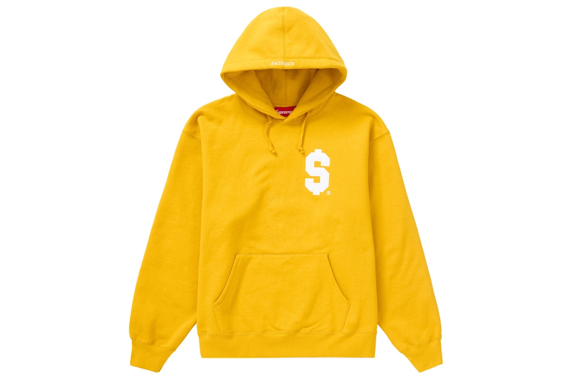 Pre-owned Supreme $ Hooded Sweatshirt Gold