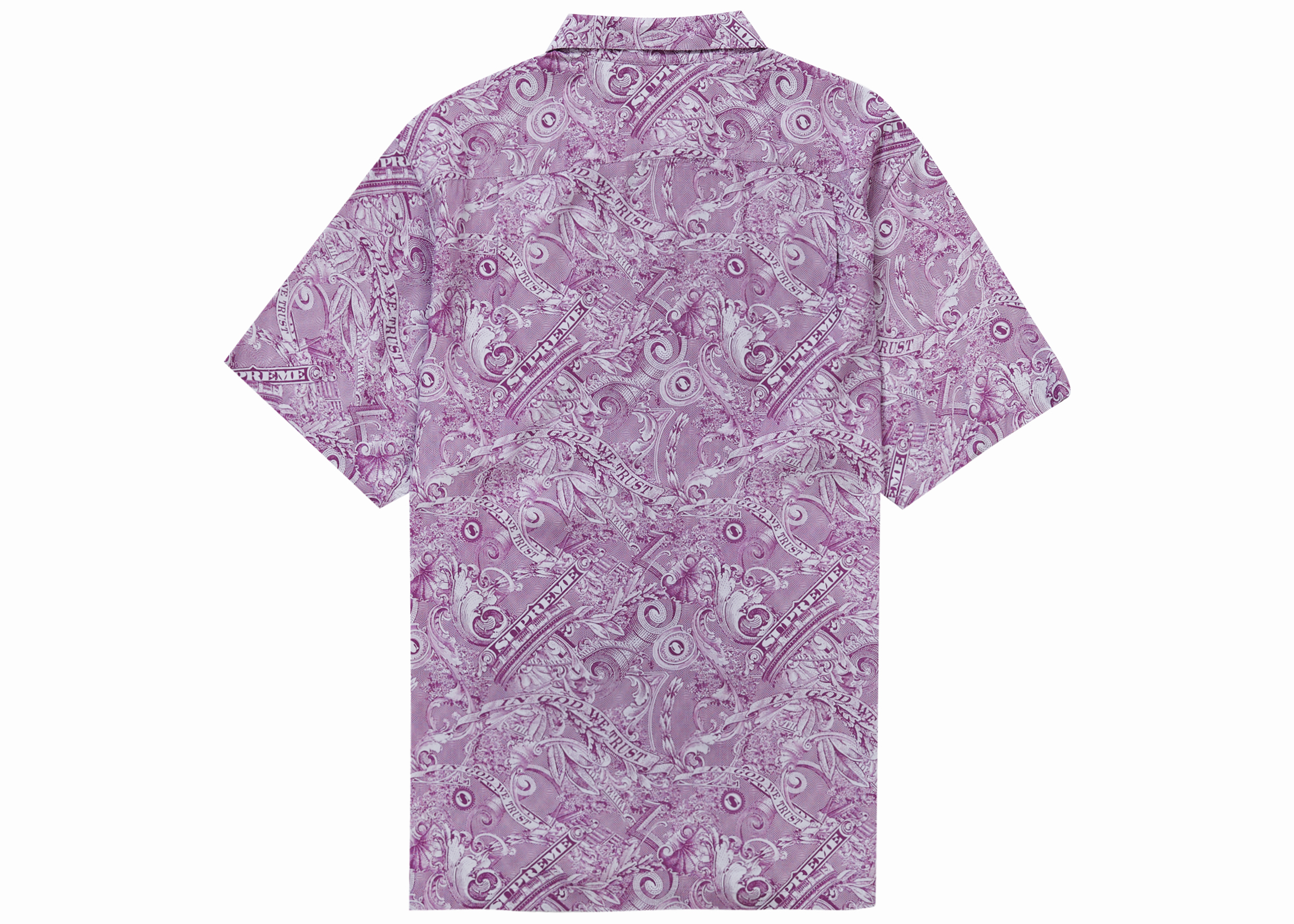 Supreme Dollar S/S Shirt Purple メンズ - SS23 - JP