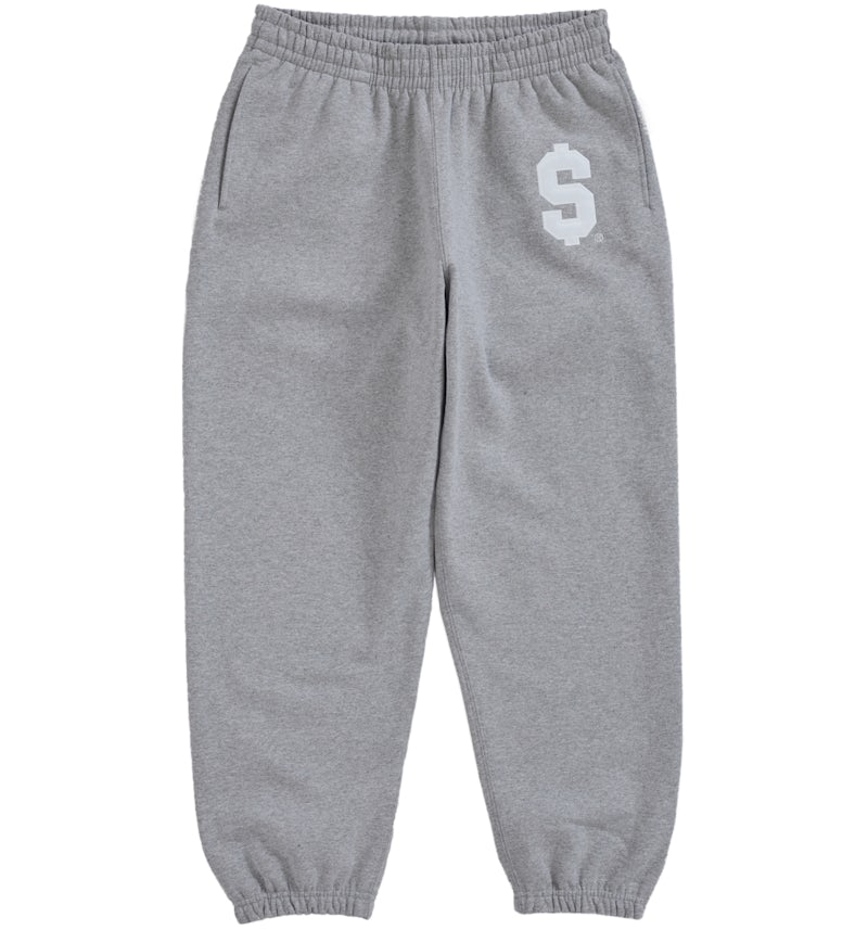 Supreme Pantalone della tuta Grigio mélange Uomo SS24 IT