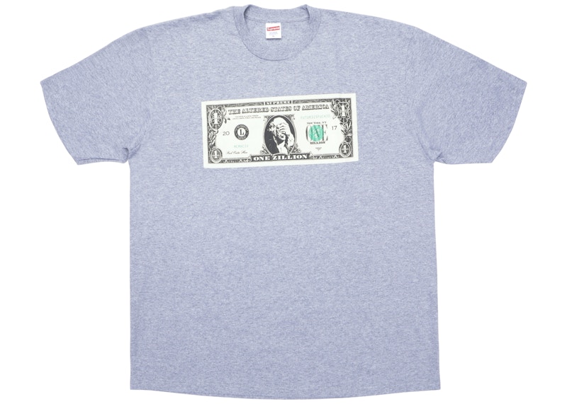 supreme dollar tee