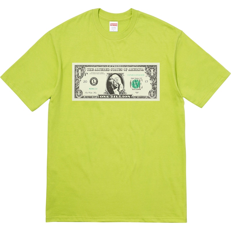 supreme dollar bill shirt