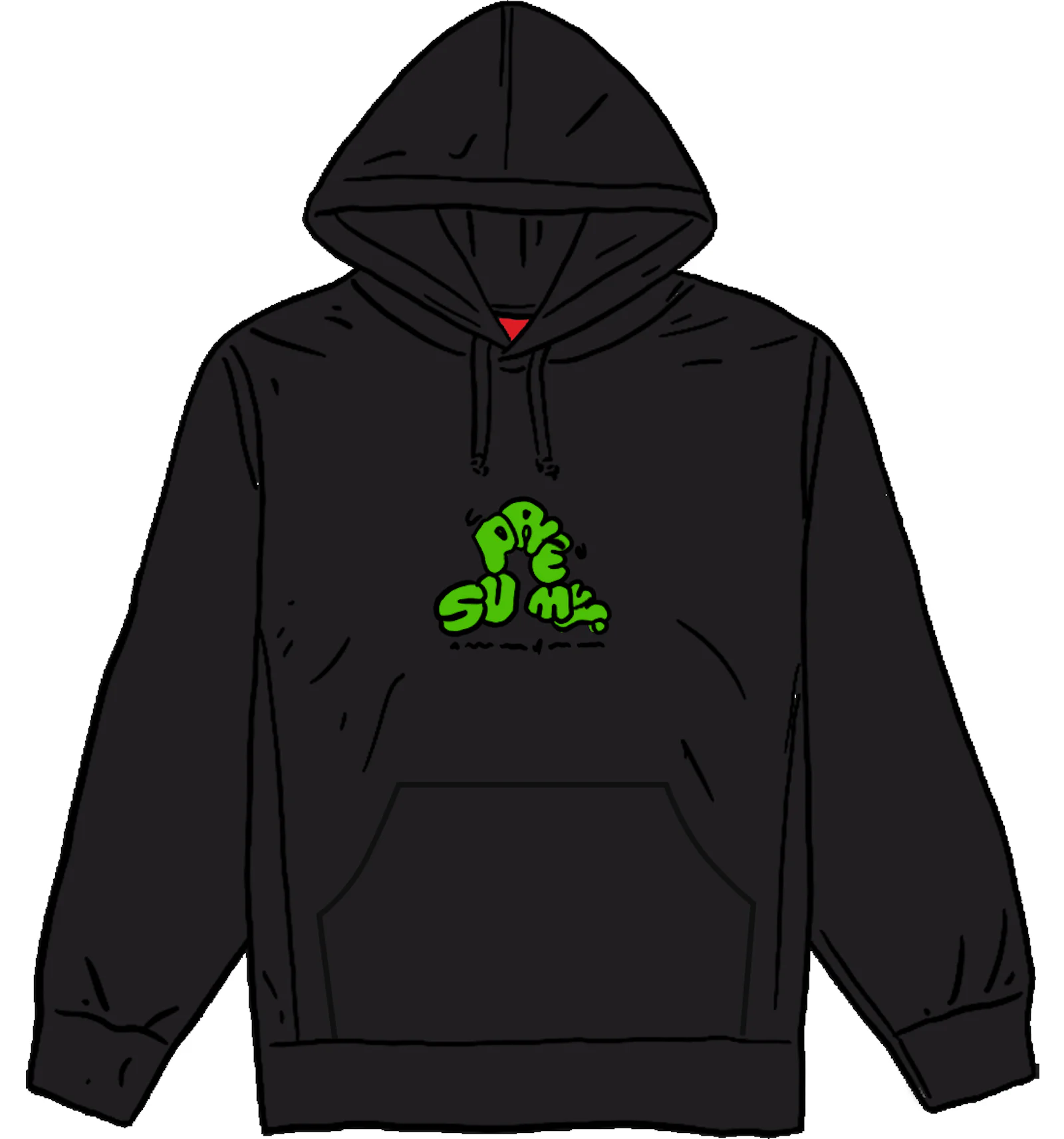 Supreme Don t Care Hooded Sweatshirt Black Men s SS21 US