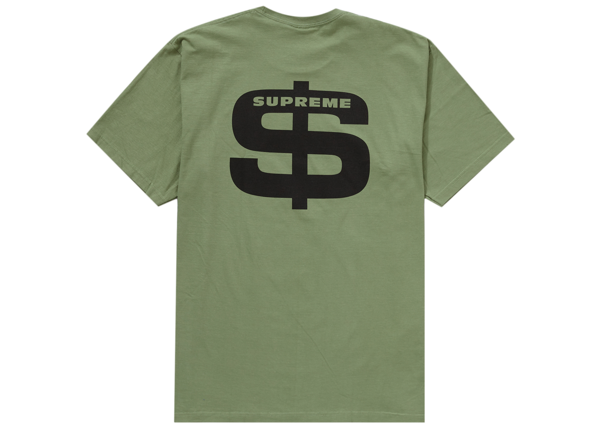 Supreme Banner S/S Top Olive Men's - FW23 - US