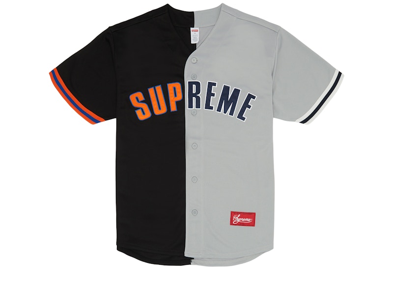 Supreme Don't Hate Baseball Jersey Black Men's - SS21 - US