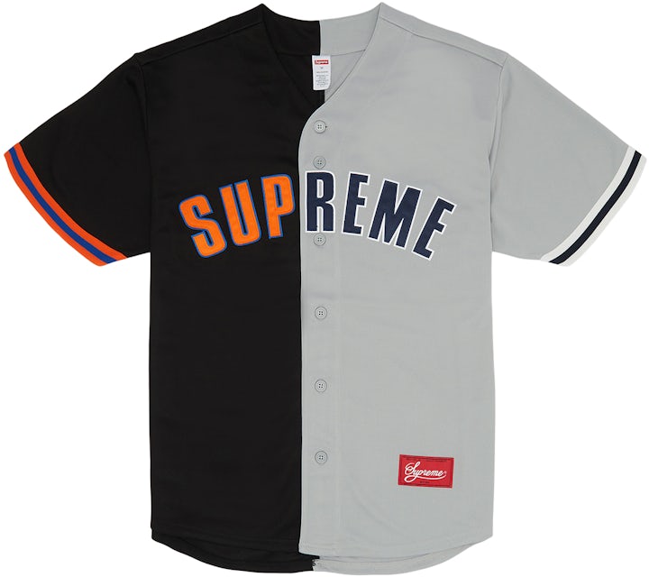 Supreme Don't Hate Baseball Jersey Black
