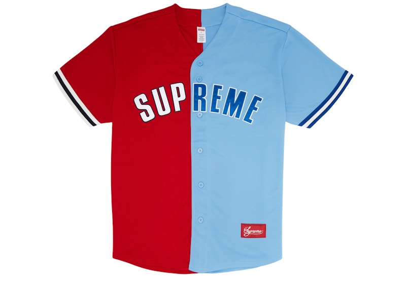 Supreme Don't Hate Baseball Jersey Red Men's - SS21 - US