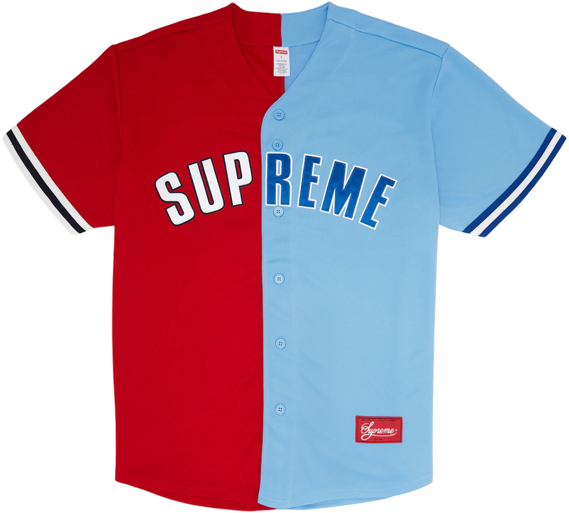 Supreme Don't Hate Baseball Jersey Red