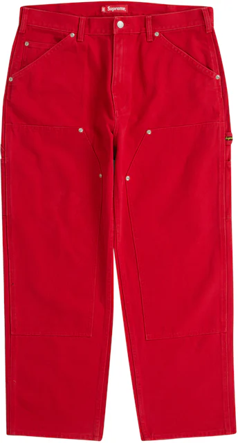 Supreme Double Knee Painter Pant (SS23) Red Men's - SS23 - US