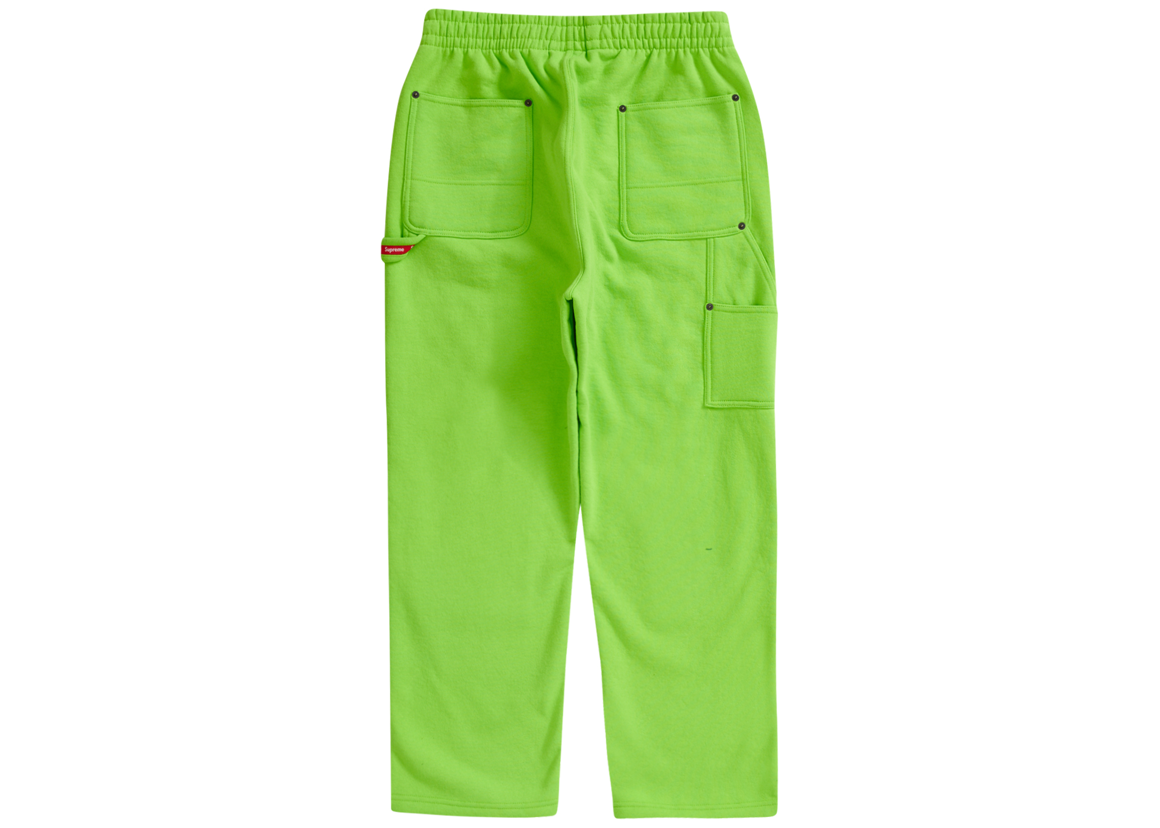 Supreme Double Knee Painter Sweatpant Bright Green