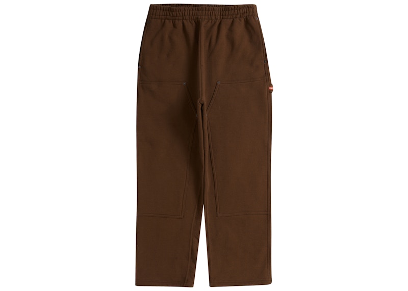 Supreme Double Knee Painter Sweatpant Brown Men's - SS23 - GB