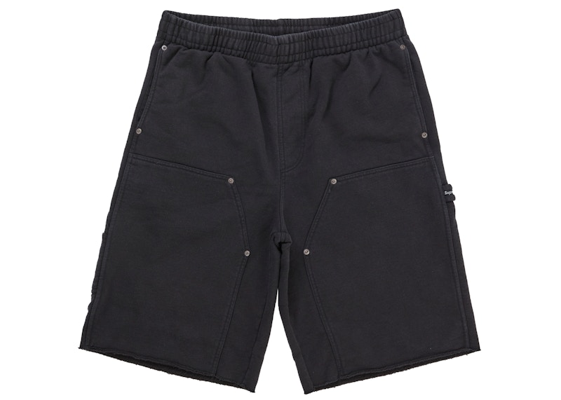 パンツ supreme double knee painter short Supreme Double Knee Painter Sweatshort Black Men's - SS26 - US