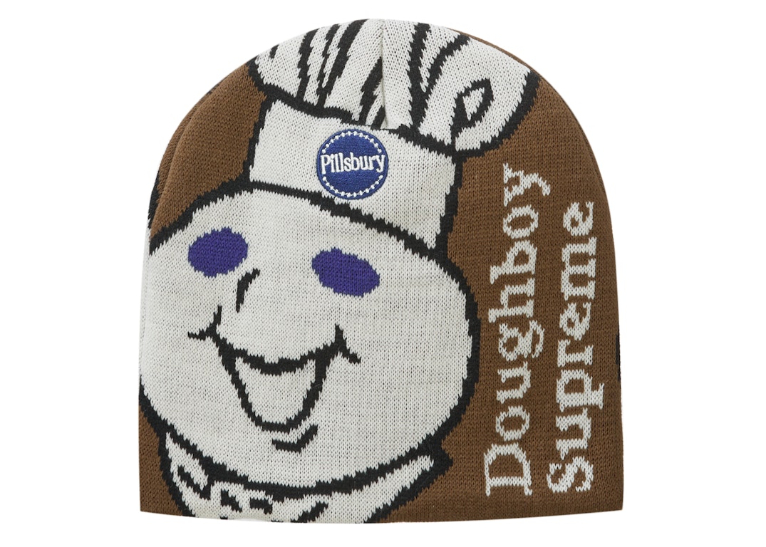 Pre-owned Supreme Doughboy Beanie Brown