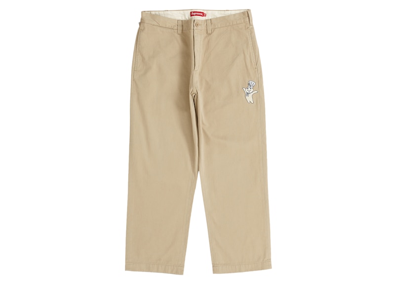 着用1回 Supreme Chino Pant Khaki 30 - パンツ