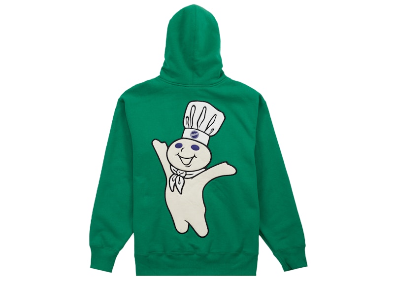 Supreme Doughboy Zip Up Hooded Sweatshirt Green