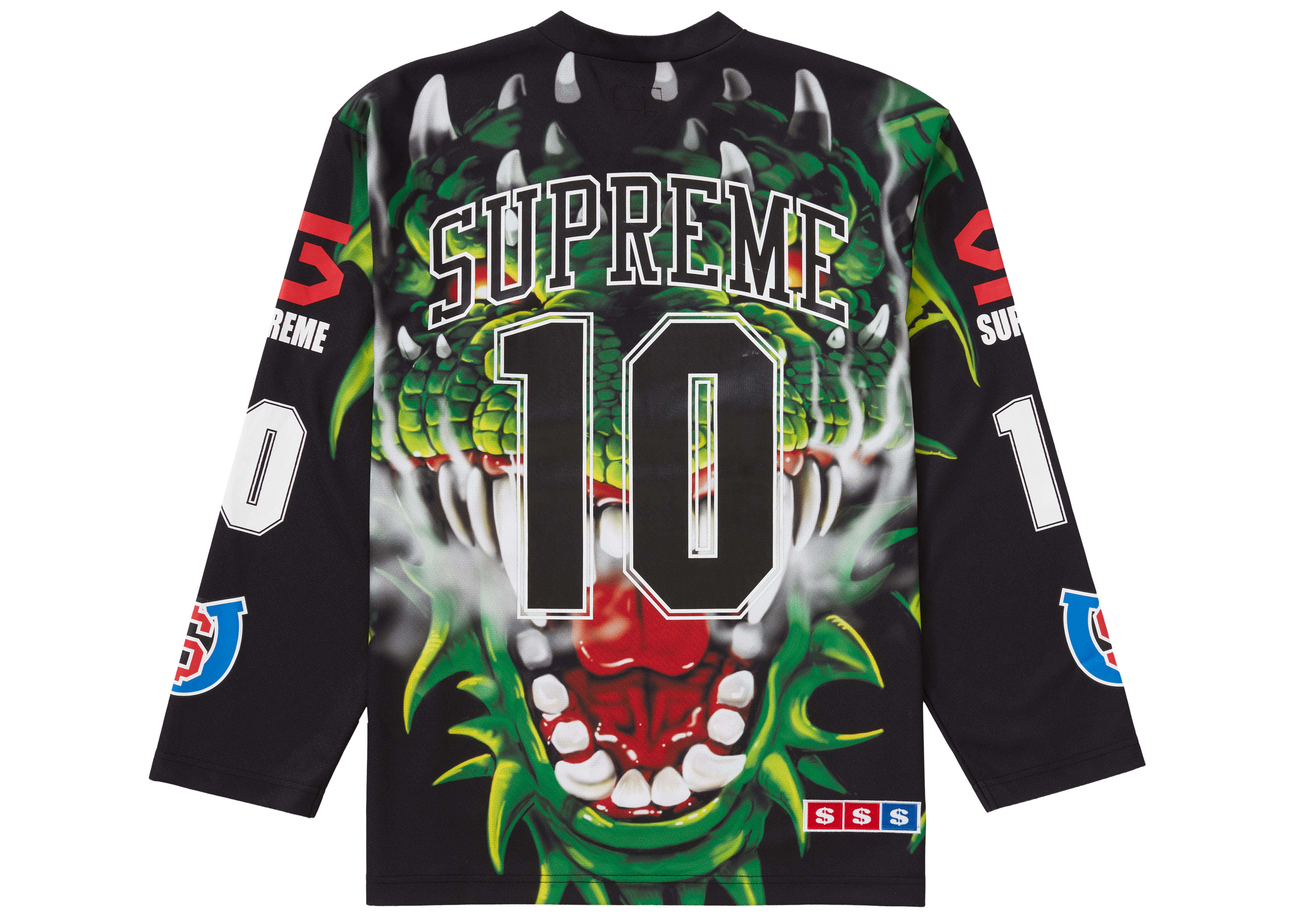 Supreme Dragon Hockey Jersey Black