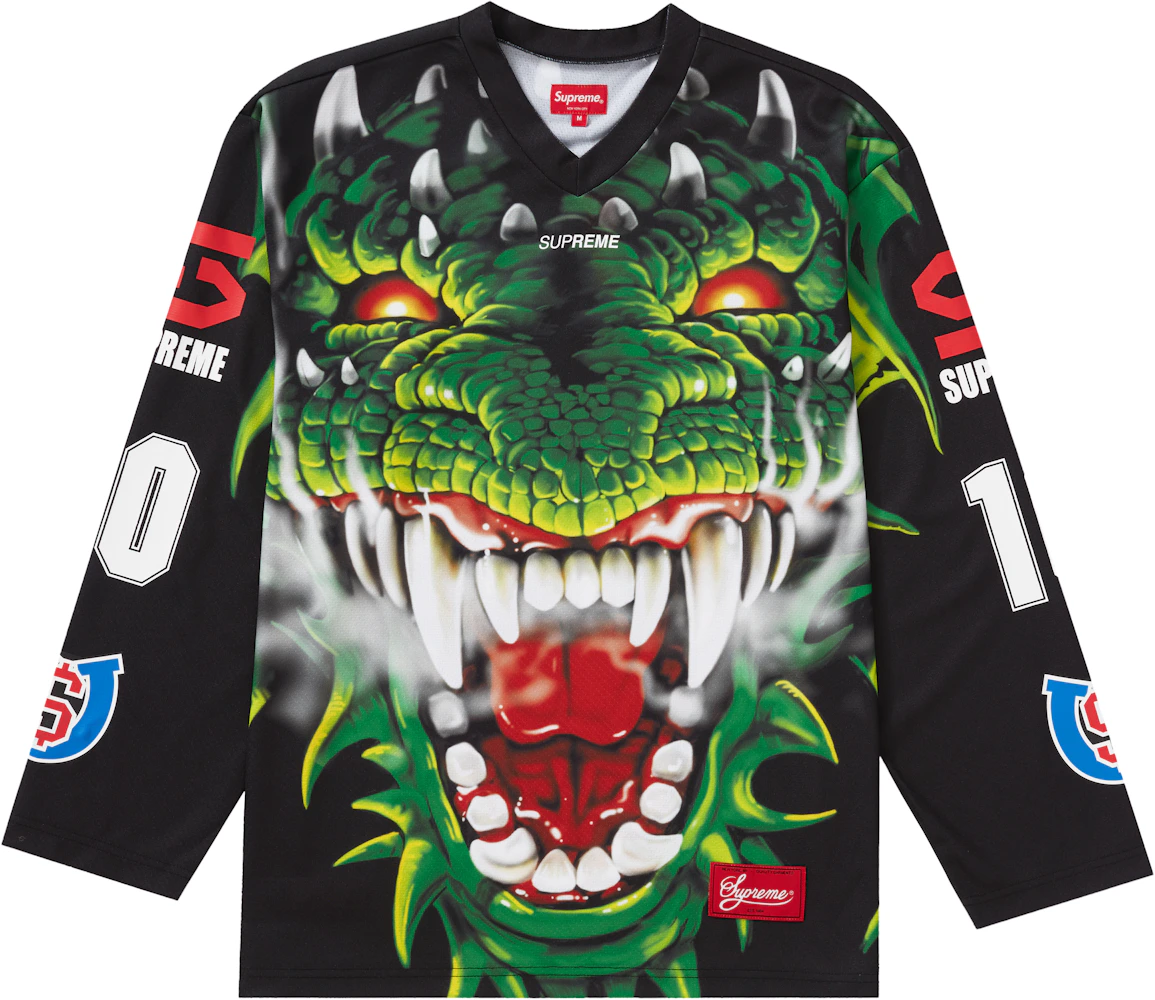 Spread Beauty Long Sleeve T-shirt Dragon Hockey Jersey 20AW Men's