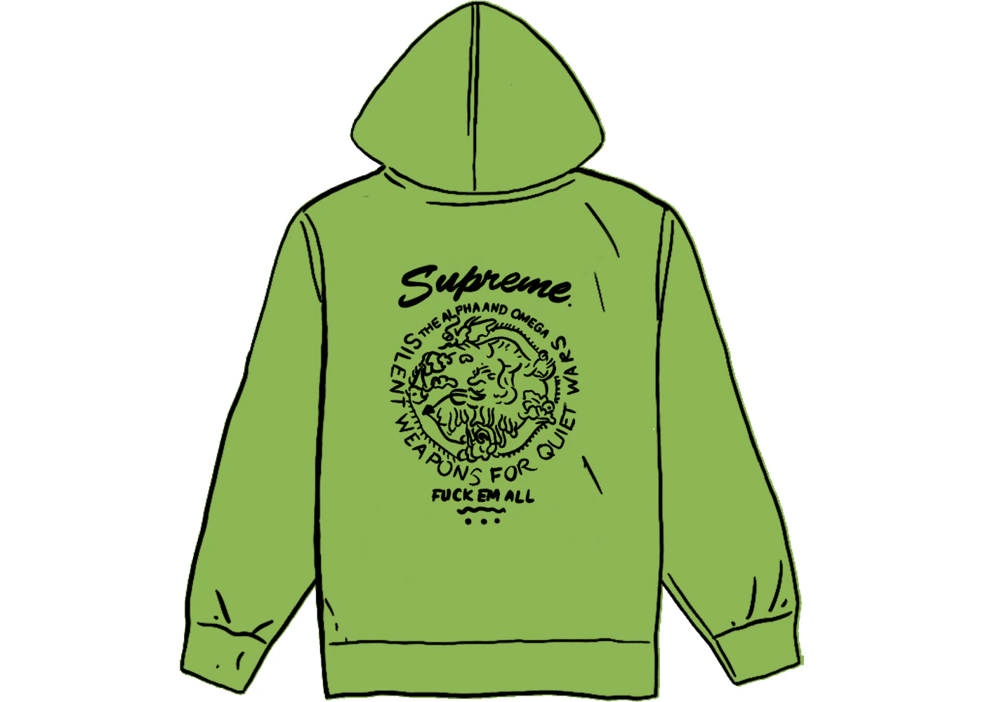 Sudaderas Supreme Overdyed S Logo Encapuchado Marrones Y Sudaderas