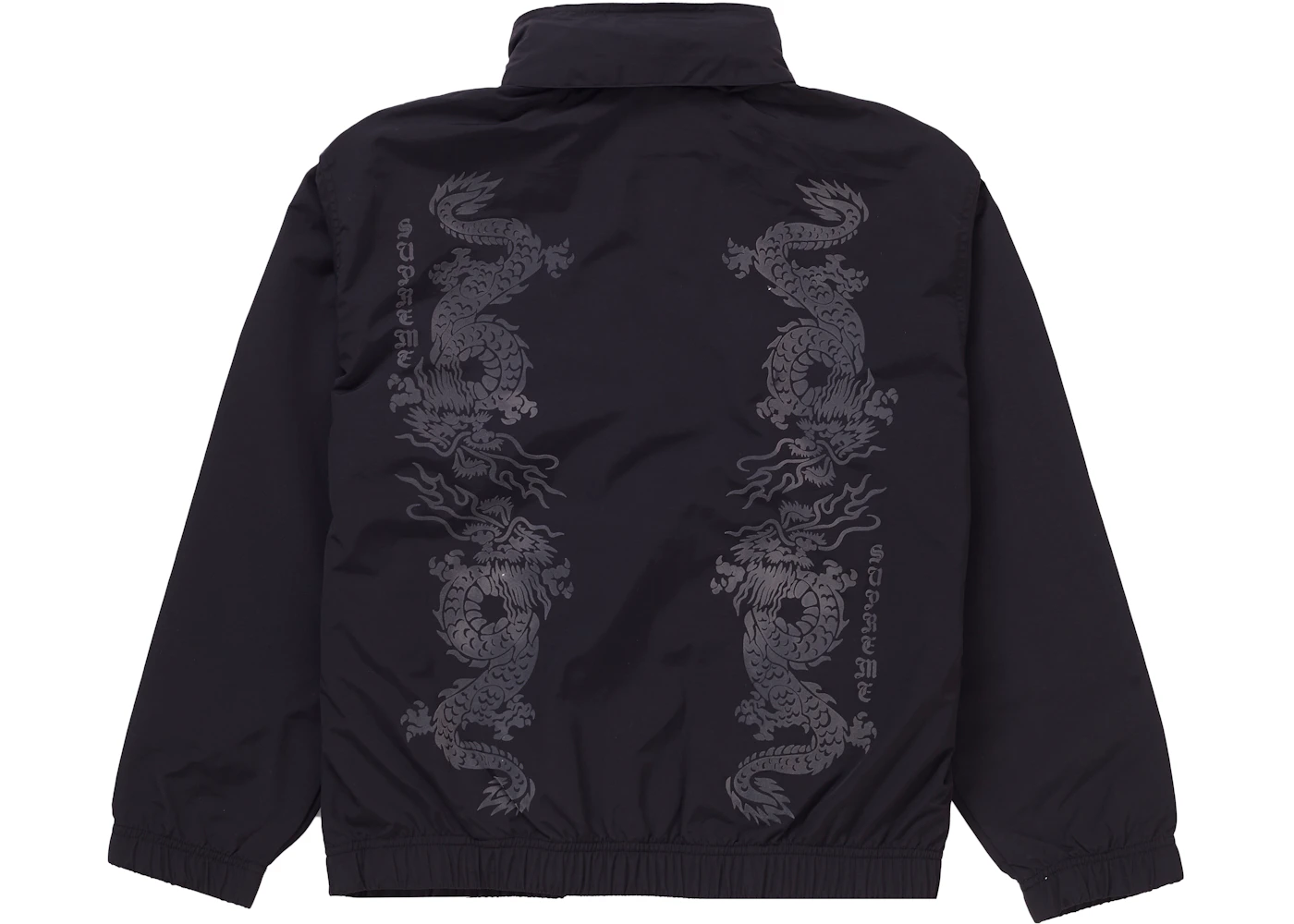 Supreme Dragon Track Jacket Black Men's - SS21 - US