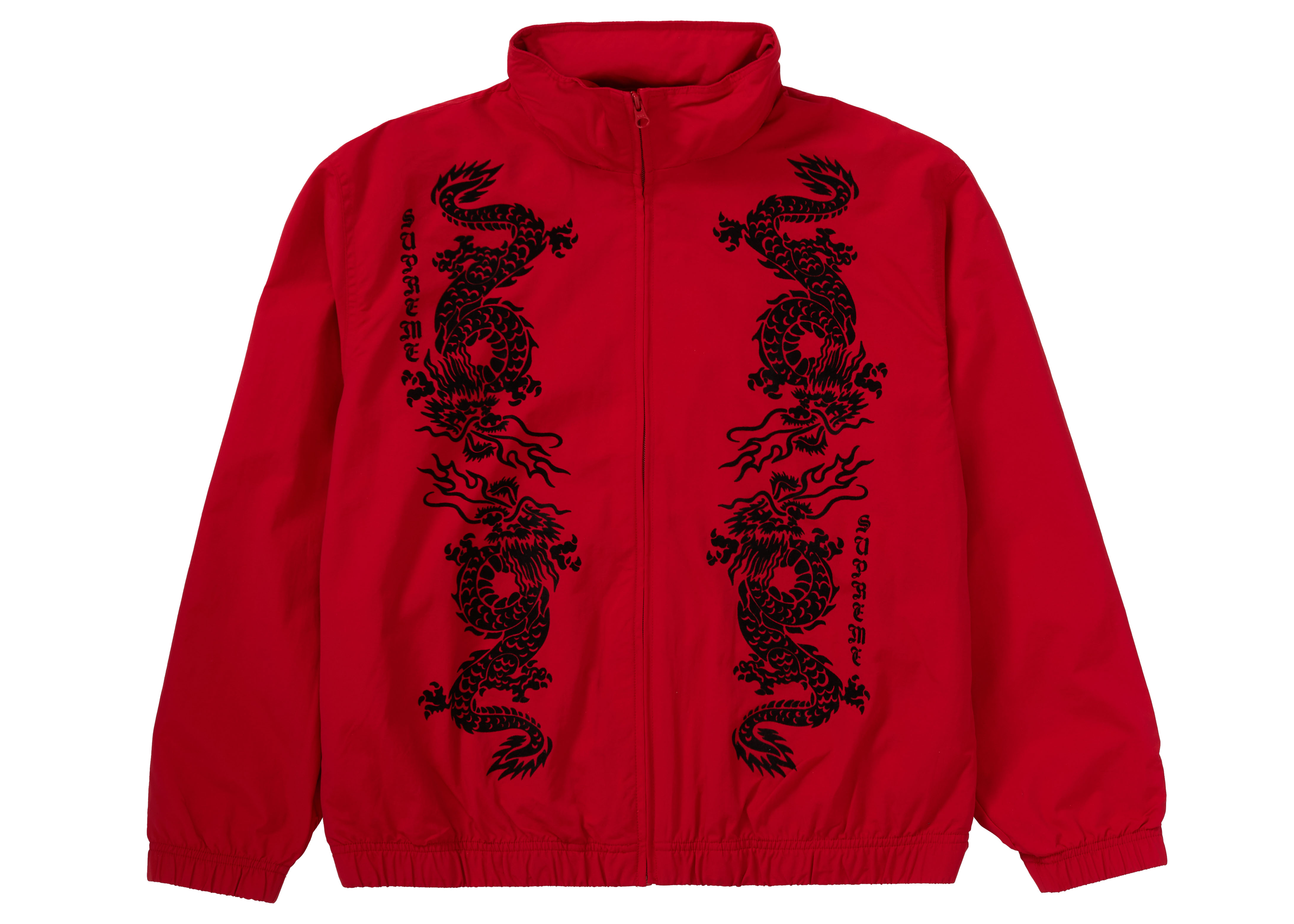 Supreme Dragon Track Jacket Red