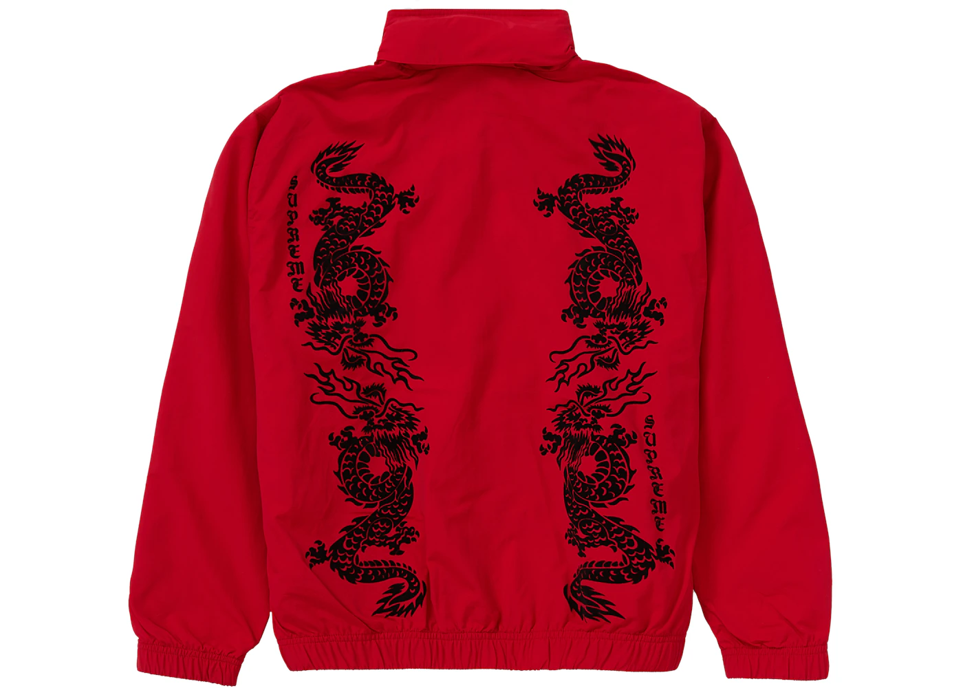 Supreme Dragon Track Jacket Red Men's - SS21 - US