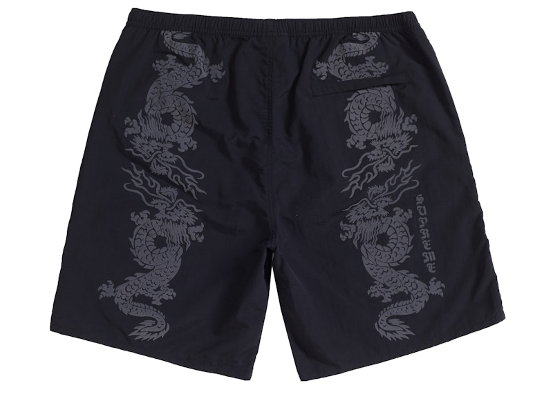 Supreme Dragon Water Short Black Men's - SS21 - US