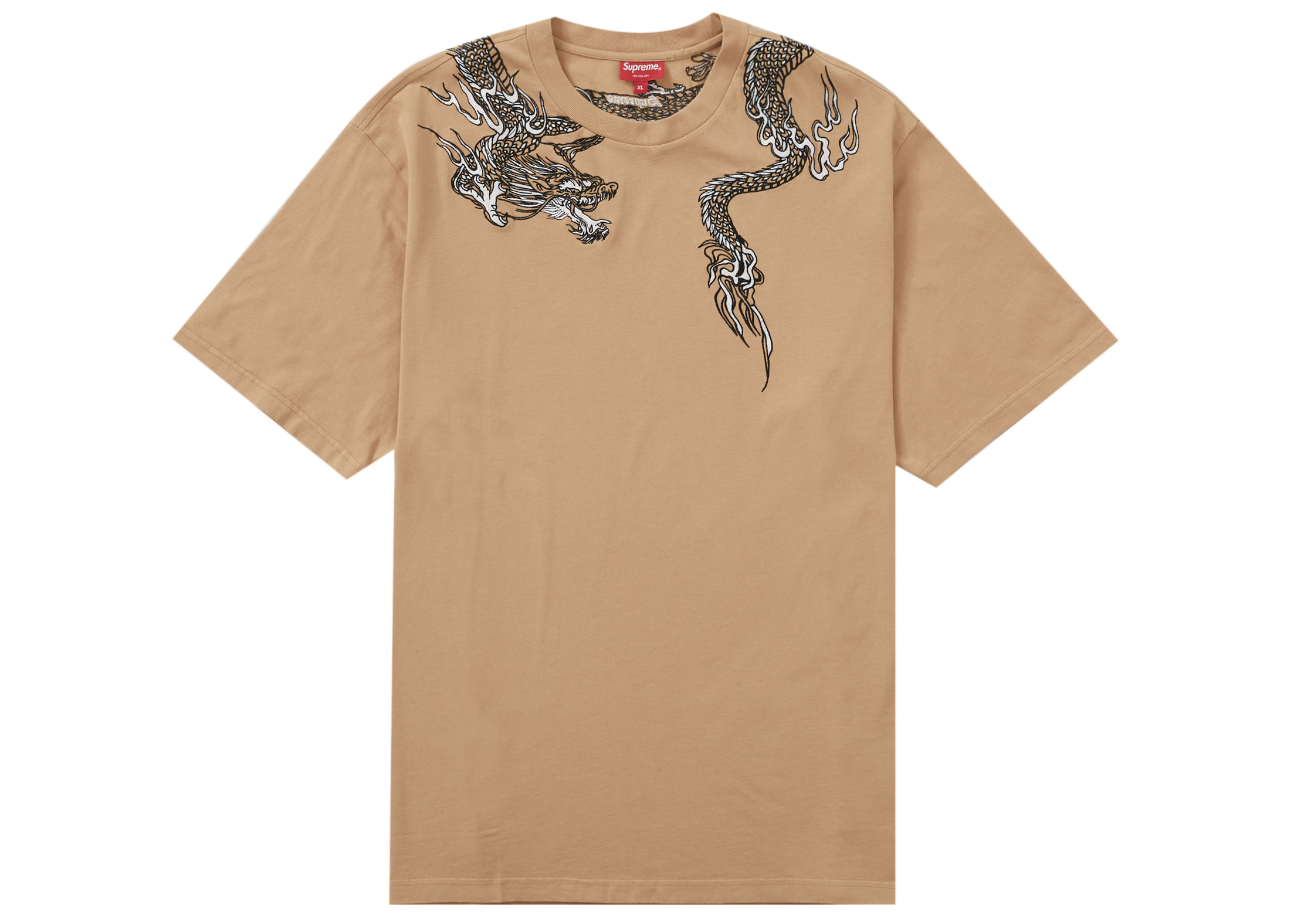 supremeSupreme・Dragon Wrap・T-shirt　23S/S TAN