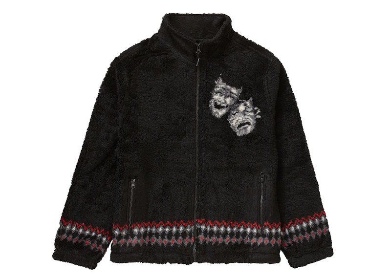 定価以下 S Supreme drama mask fleece jacket-